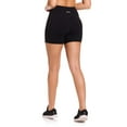 thumbnail image 4 of Reebok Women’s On the Run High-Rise 5” Inseam Biker Shorts with Pockets, 4 of 6