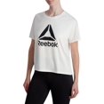 thumbnail image 2 of Reebok Women's Infinity Short Sleeve Cropped Jersey Tee, 2 of 4
