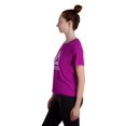 thumbnail image 3 of Reebok Women's Infinity Short Sleeve Cropped Jersey Tee, 3 of 4