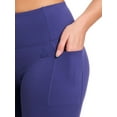 thumbnail image 3 of Reebok Short de motard taille haute Reflex avec entrejambe de 7 po pour femmes avec poches, 3 of 5