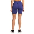 thumbnail image 5 of Reebok Short de motard taille haute Reflex avec entrejambe de 7 po pour femmes avec poches, 5 of 5