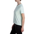 thumbnail image 3 of Reebok Women's Infinity Short Sleeve Cropped Jersey Tee, 3 of 4