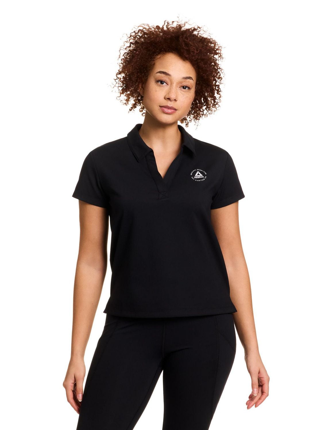 Reebok Women’s Prep Meet & Greet Short Sleeve Polo Top