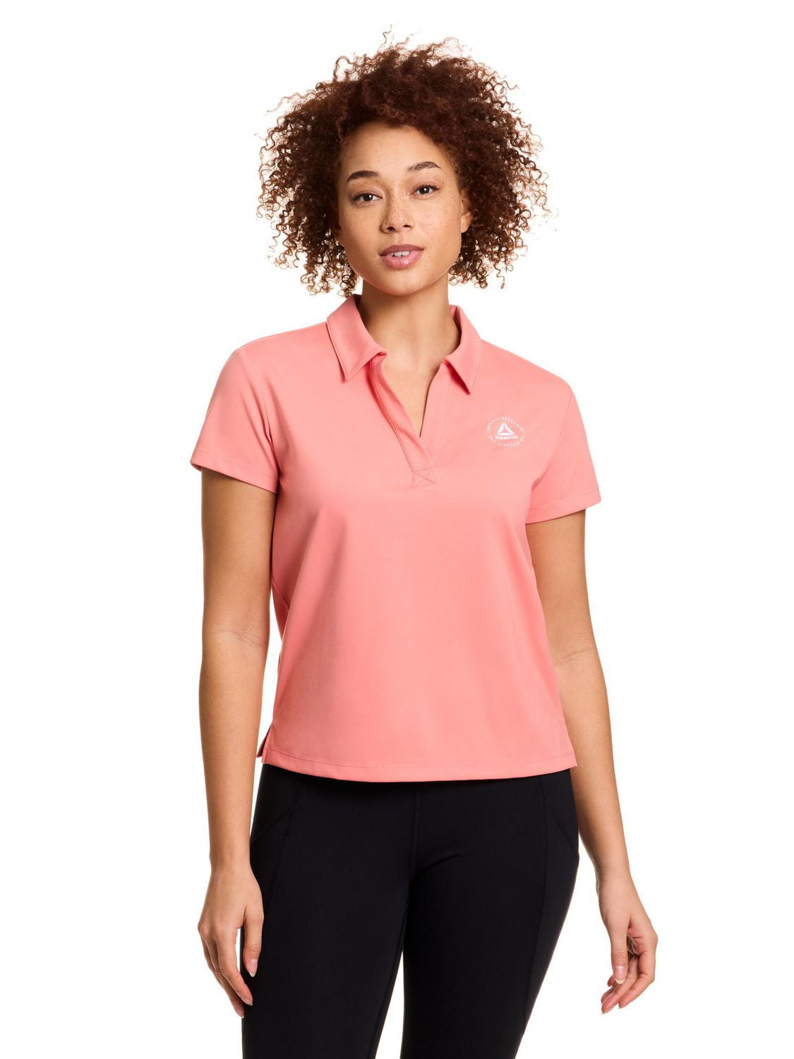 Reebok Women’s Prep Meet & Greet Short Sleeve Polo Top
