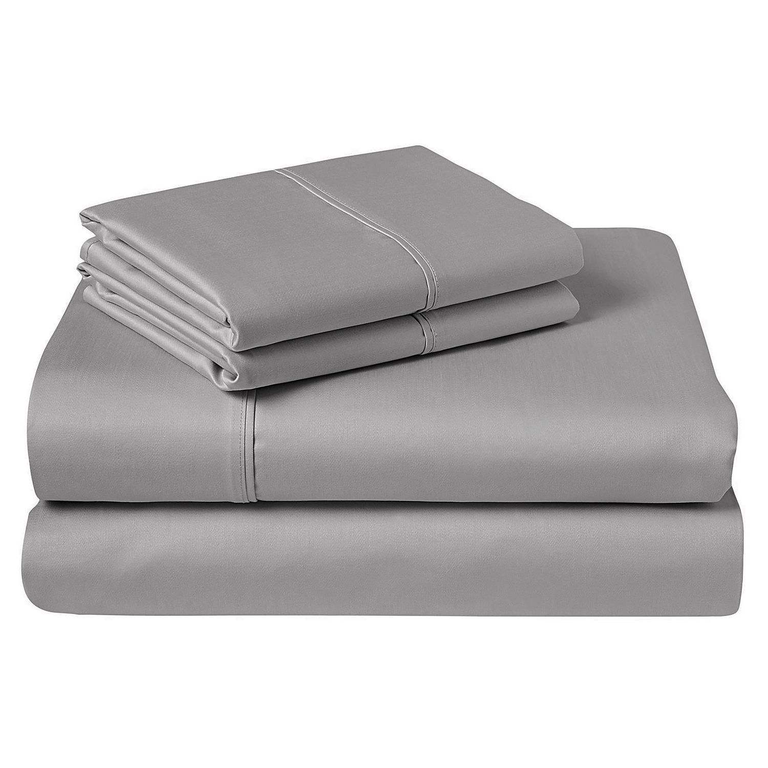 Malibu Home Collection 100% Cotton Cloudburst Sheet Set King | Walmart ...