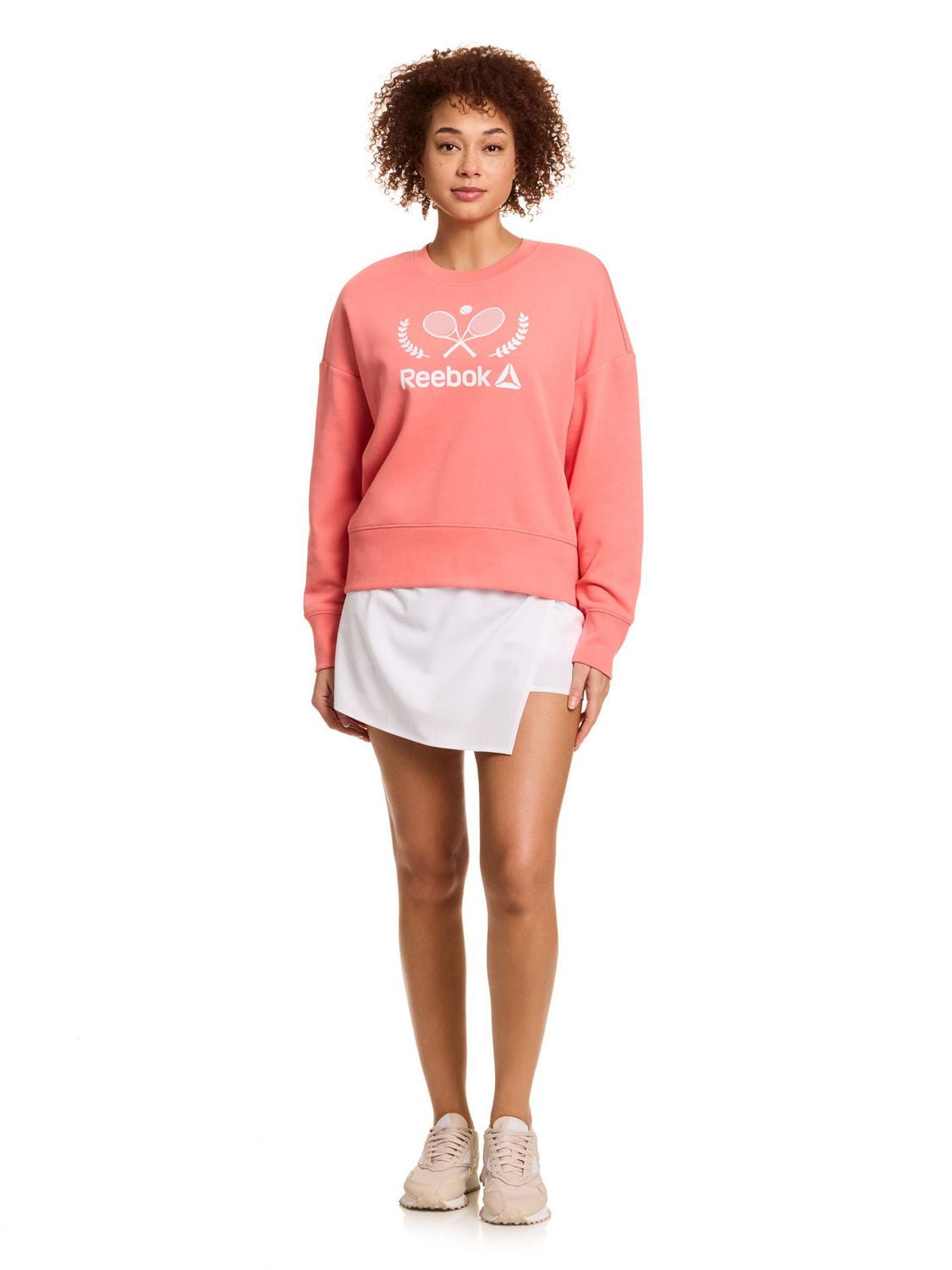 Reebok Prep Women's French Terry Crewneck Sweatshirt
