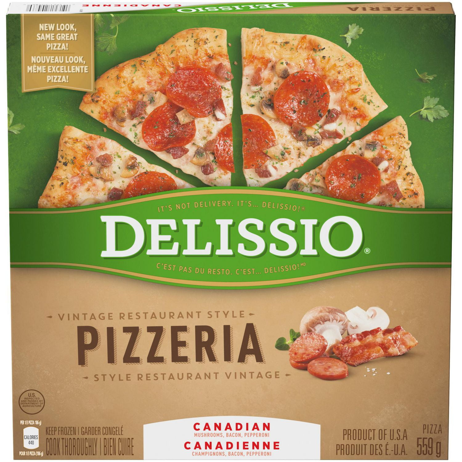 DELISSIO® Vintage Pizzeria Canadian Pizza Walmart Canada
