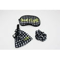 thumbnail image 1 of Sleep mask, scrunchy and pouch set, 1 of 1