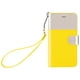 Étui pliable Catherine Malandrino pour iPhone 6/6s en jaune – image 1 sur 3