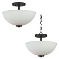 thumbnail image 1 of Aurora Lindstrom 2-Light Blacksmith Convertible Pendant, 1 of 1