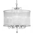 thumbnail image 1 of Corrlet 5-Light Glistening Overlay Chandelier, 1 of 1