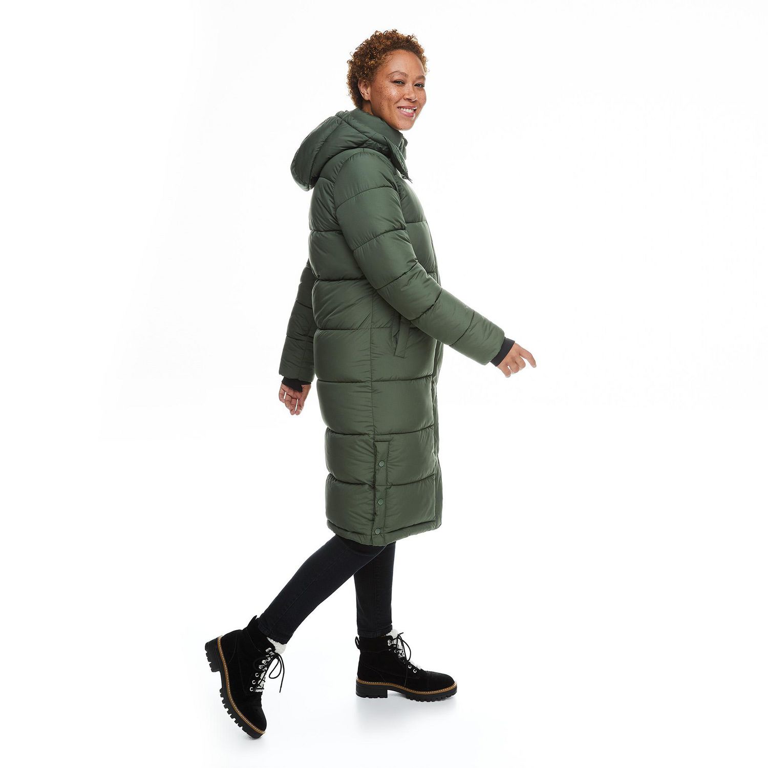 Manteau bouffant long George pour femmes Walmart.ca