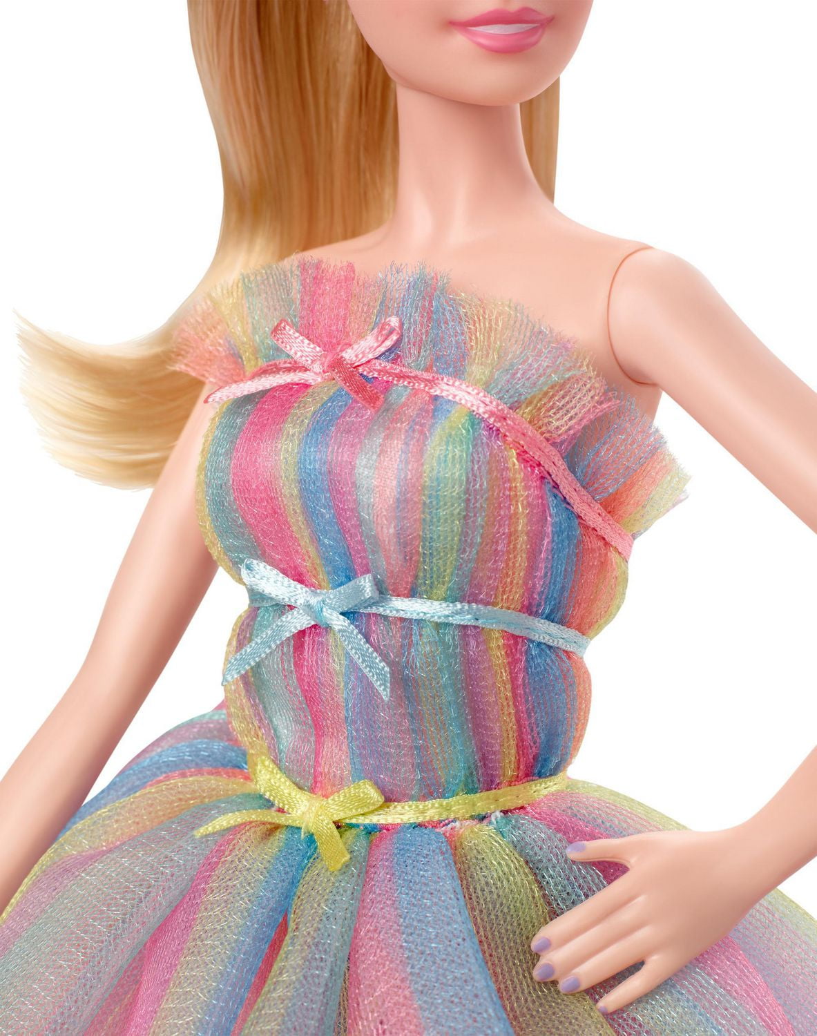 Barbie Signature Birthday Wishes Collectible Doll in Rainbow Dress Walmart