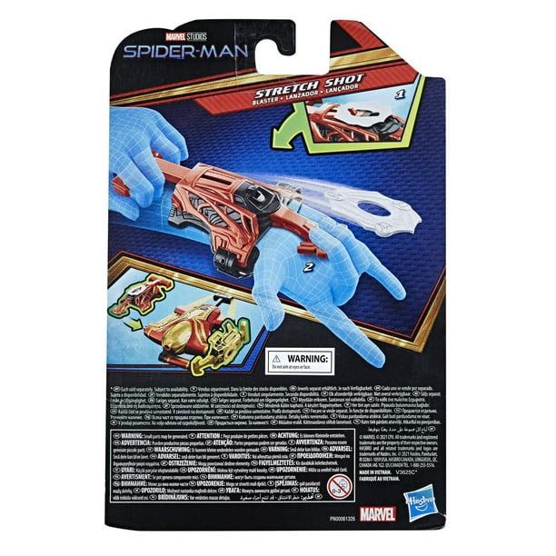 Marvel Spider-Man, jouet de déguisement blaster Stretch Shot 