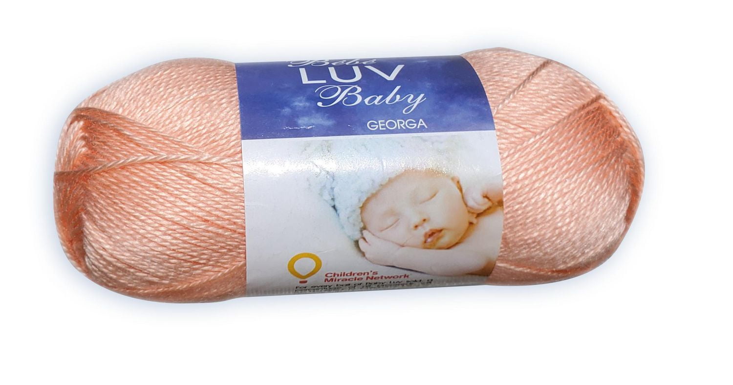 Baby Luv Peach Yarn 120G Walmart Canada