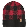 thumbnail image 1 of Canadiana Men's Buffalo Check Beanie, 1 of 2