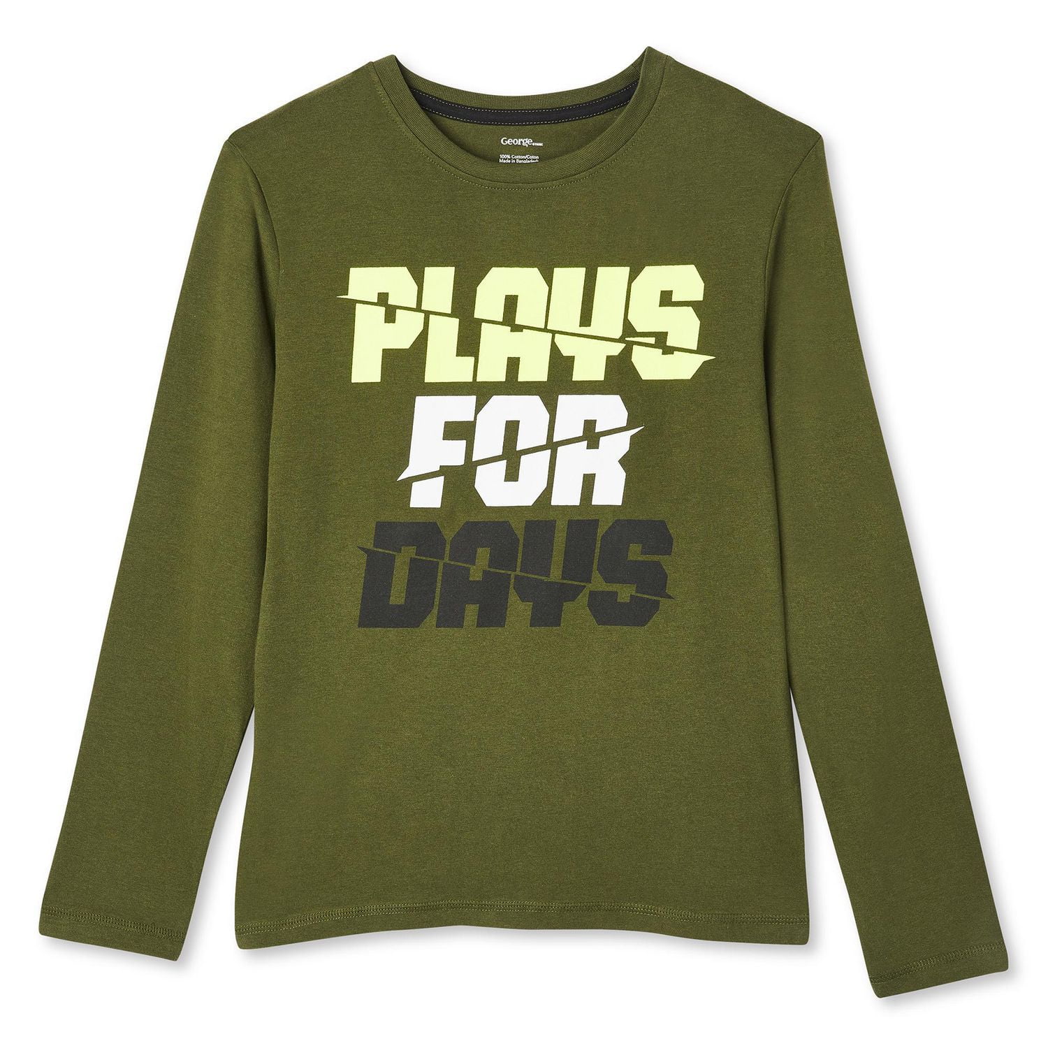 T-shirt de sport avec imprimé graphique George pour garçons