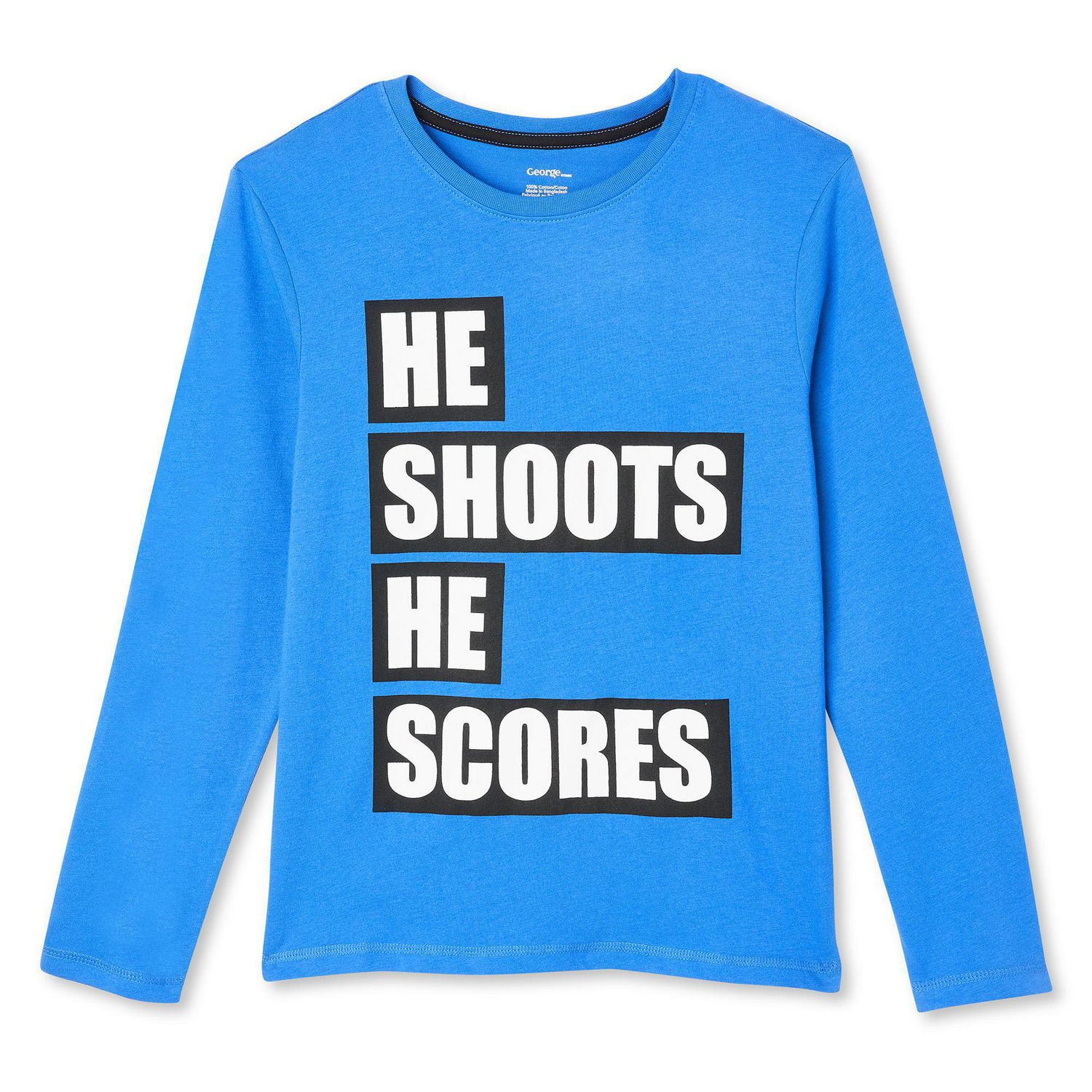 T-shirt de sport avec imprimé graphique George pour garçons