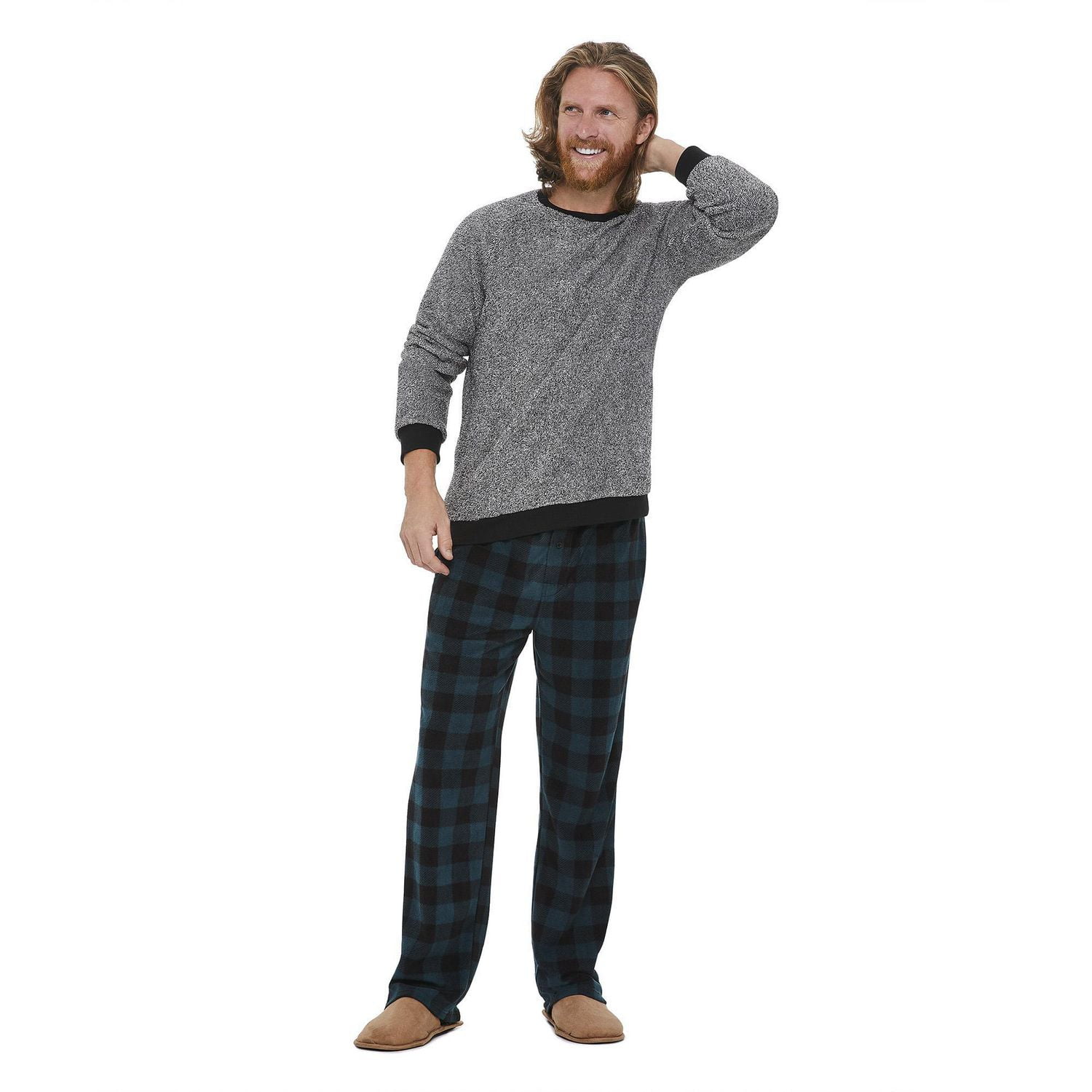 Pyjama 2 pièces en micropolaire George pour hommes
