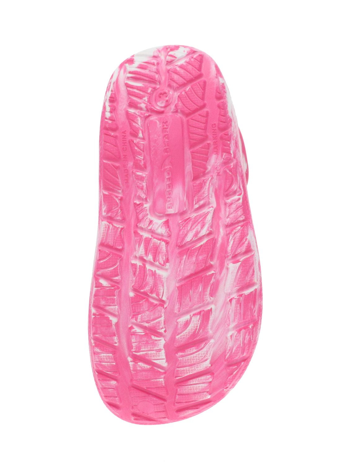 Rugged Shark Girl's Faux Fur Clog Shoes