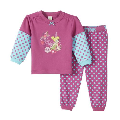 Ensemble de pyjamas 2 pièces Fairies pour bébés filles