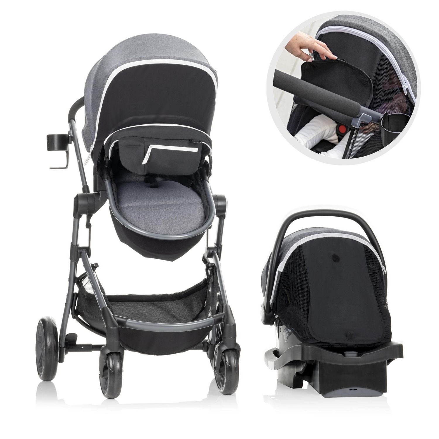 Evenflo pivot clearance travel system walmart