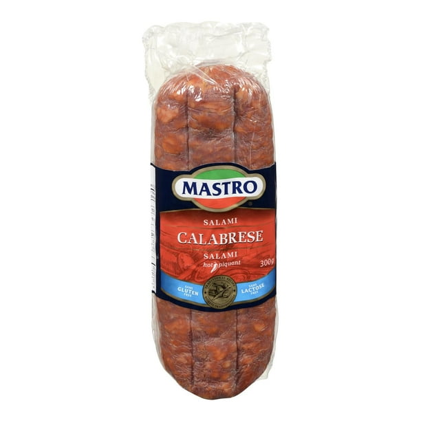 Salami Calabrese piquant Mastro sans gluten