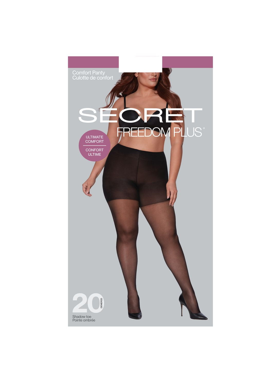 Secret® Freedom Plus Ultra Stretch 1pk Pantyhose, 1X to 3X