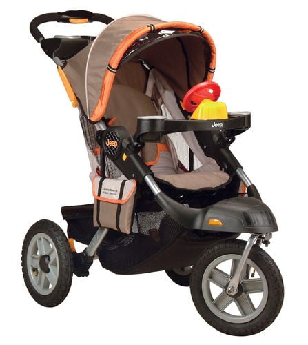 Jeep jogging stroller orange best sale