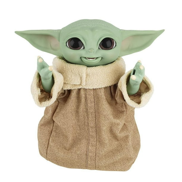 Star Wars Galactic Snackin' Grogu 9.25-Inch-Tall Animatronic Toy with Over  40 Sound and Motion Combinations and Interactive Accessories 