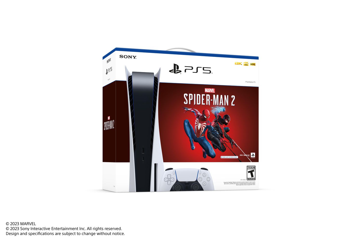 PS5® Console – Marvel's Spider-Man 2 Bundle, PLAY HAS NO