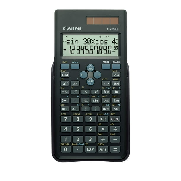 Calculatrice scientifique F-715SG de Canon avec 250 fonctions