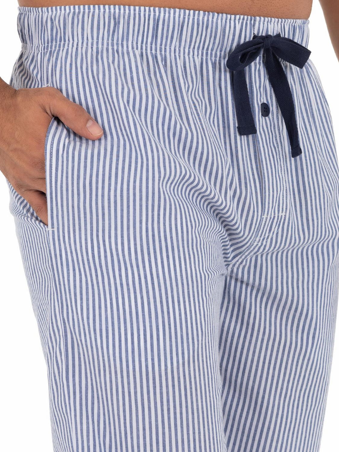 Fruit of the Loom Men s Microsanded Woven Stripe Pajama Pant