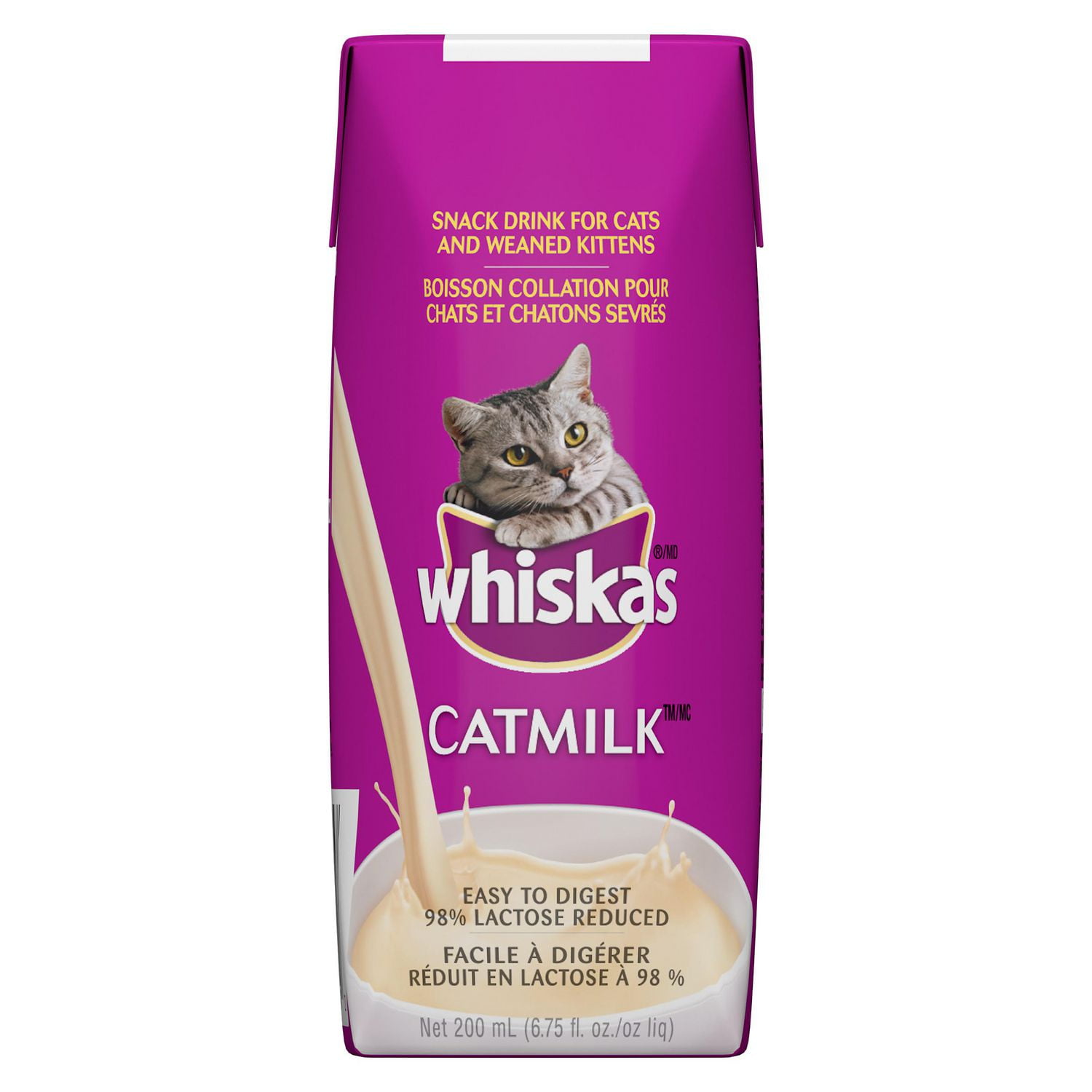 Whiskas Catmilk Kitten Cat Snack Drink Treats 200ml Walmart