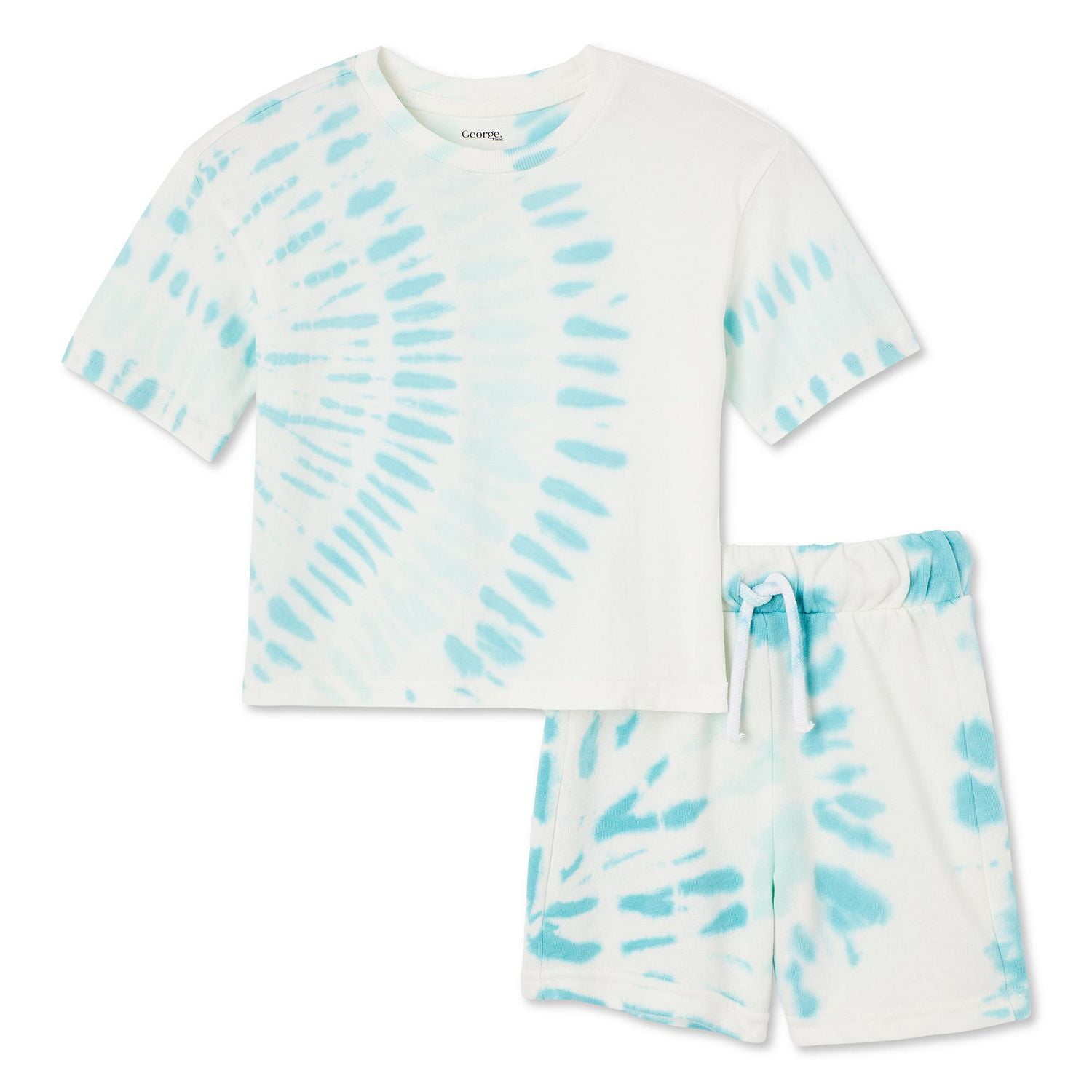 George Toddler Boys' Tie Dye Short 2-Piece Set