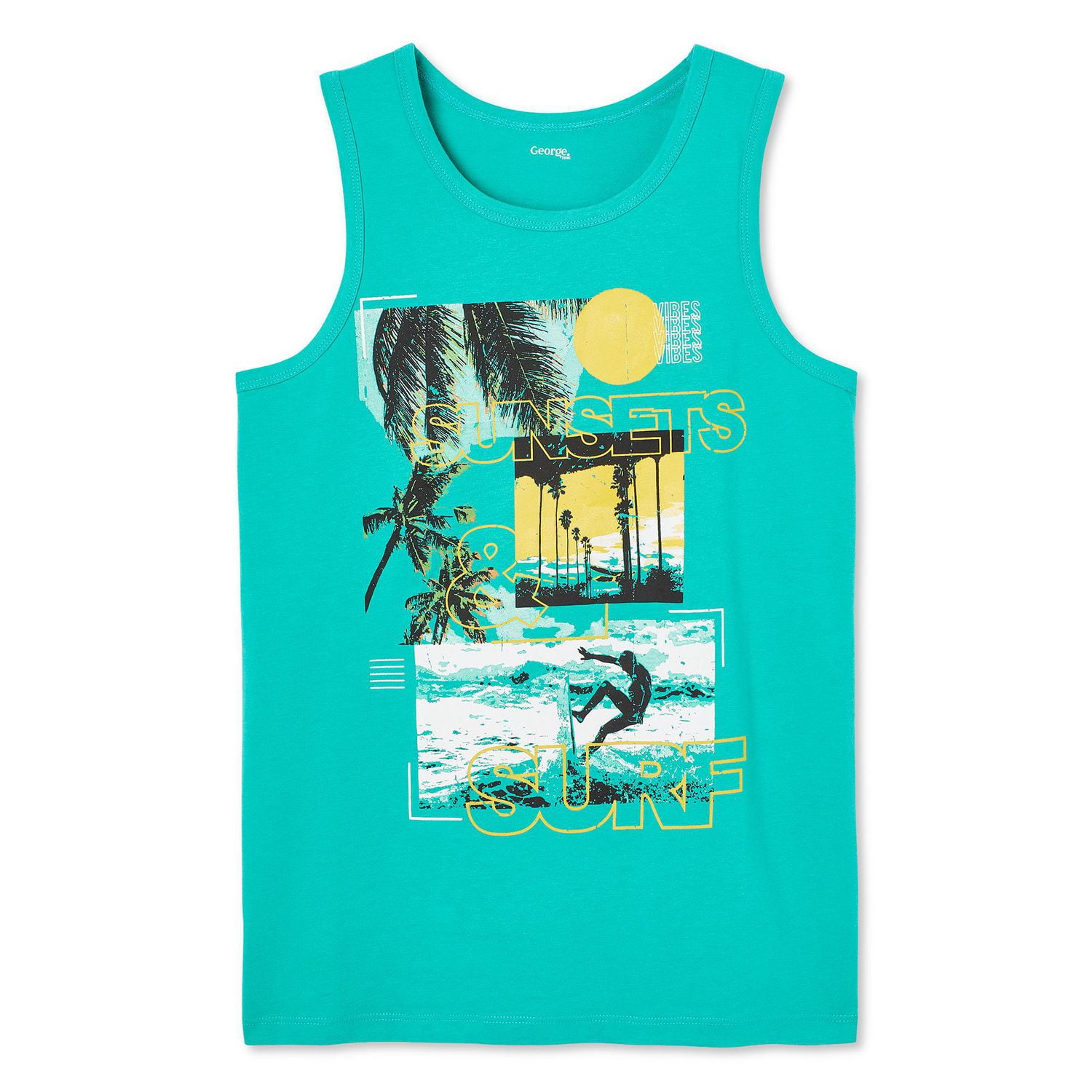 George Boys' Graphic Tank Top, Sizes XS-XL