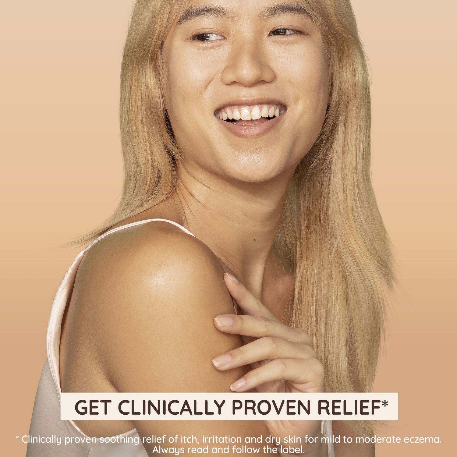 Aveeno Soin de l'eczéma, gel secours et confort, avec avoine colloïdale pour la protection cutanée, apaise et rafraîchit instantanément la peau sèche qui démange associée aux poussées d'eczéma, sans stéroïdes et sans parfum 150 mL