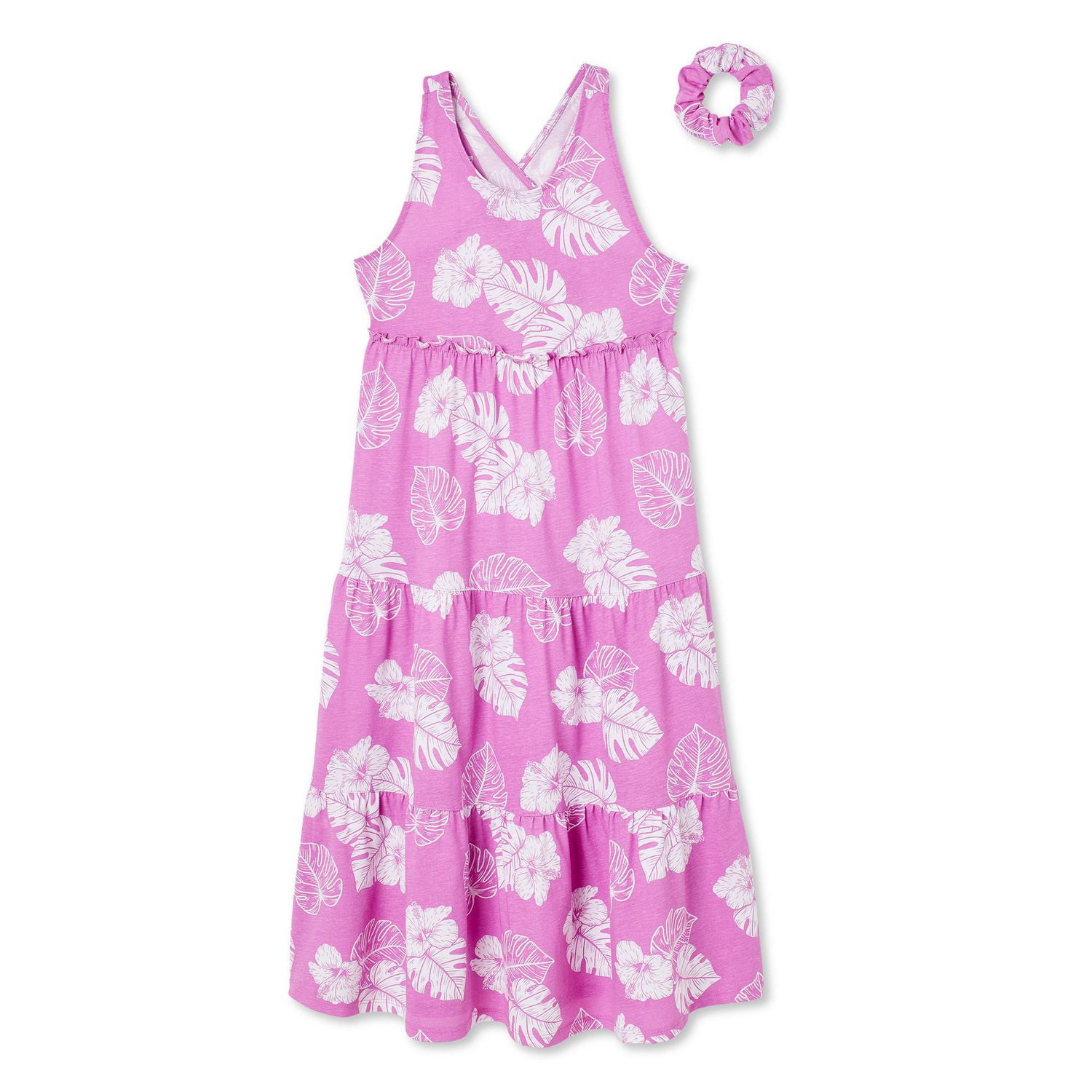 George Girls' Knit Maxi Dress 2-Piece Set