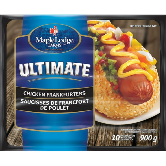 Maple Lodge Farms® Ultimate Chicken Frankfurters, 900 g
