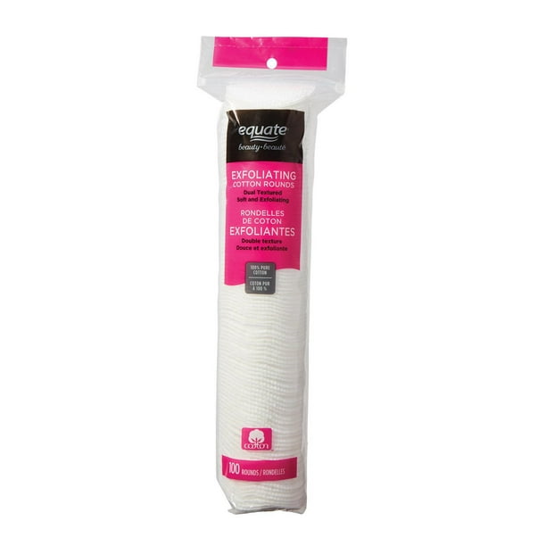 Equate Beauty Exfoliating Cotton Rounds Walmart.ca