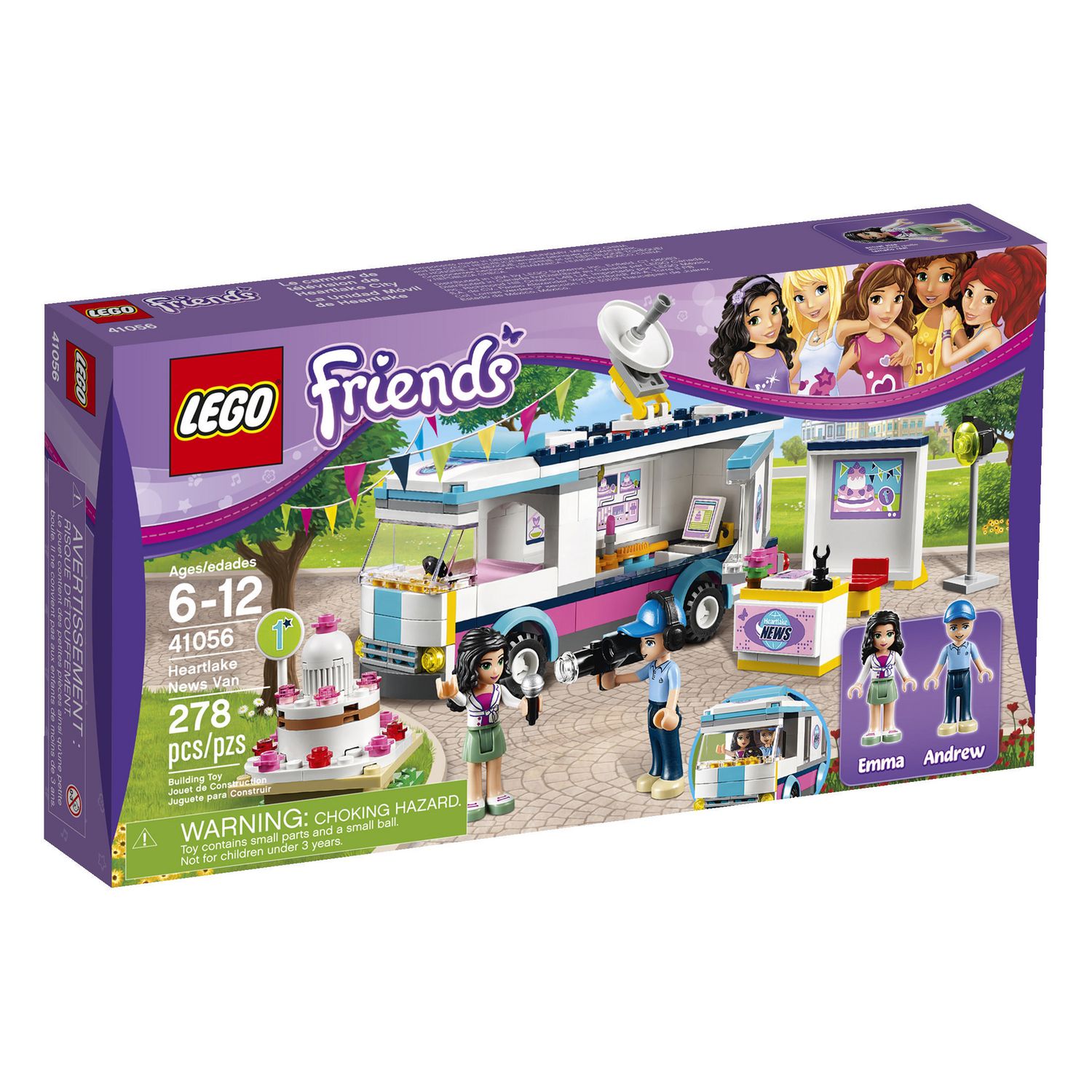 Udelukke Skraldespand sweater LEGO LEGO® Friends - Heartlake News Van (41056) | Walmart Canada