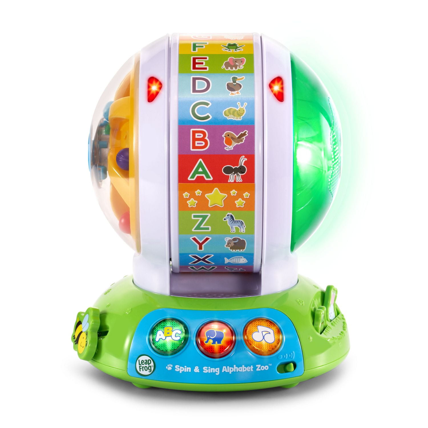 LeapFrog Spin Sing Alphabet Zoo English Version 6 months