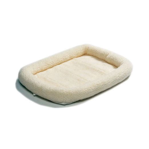 Midwest Quiet Time Natural Fleece 36" Dog Bed
