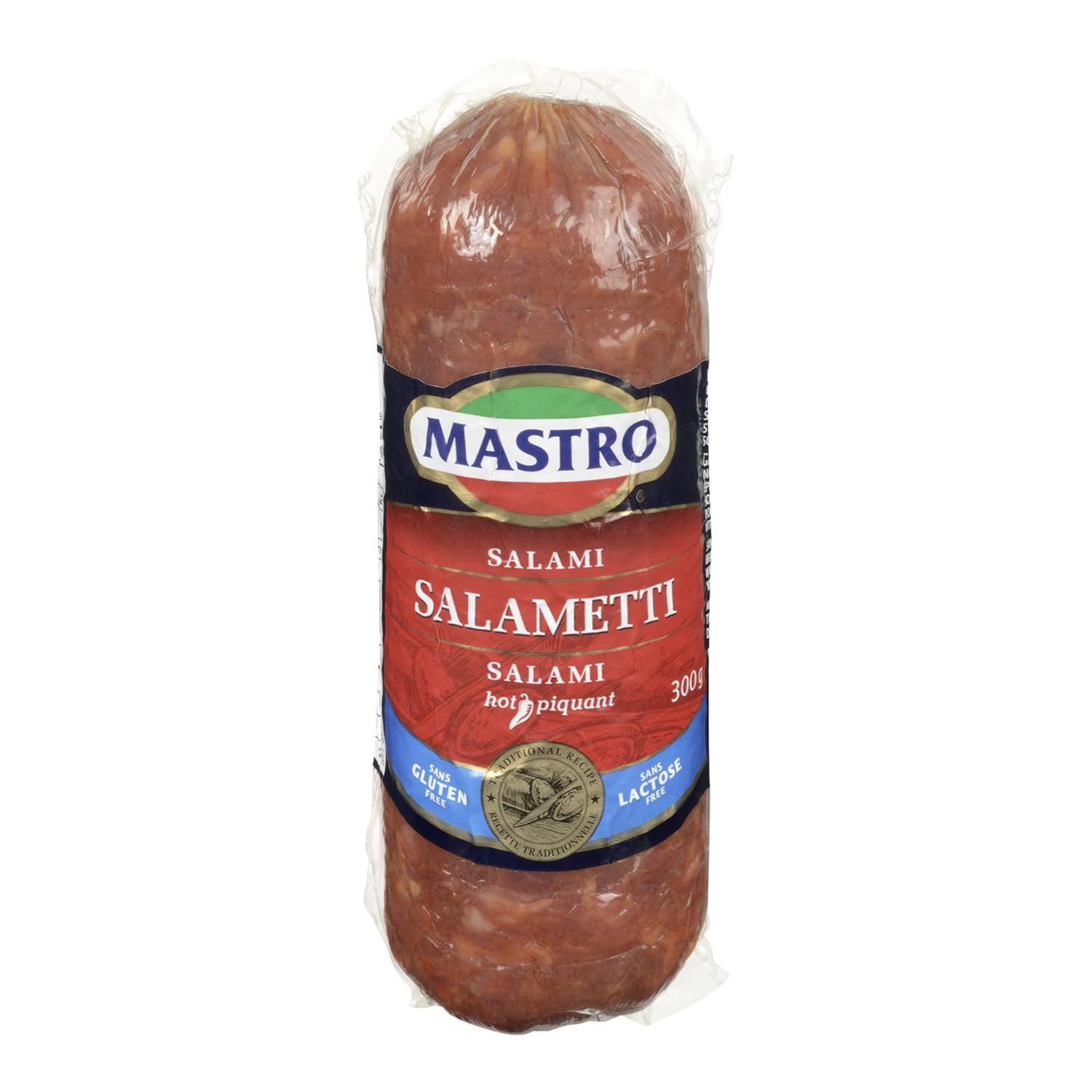Mastro Gluten Free Hot Salametti Salami Walmart Canada