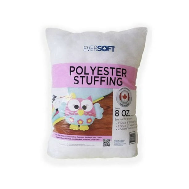 Rembourrage en polyester Eversoft - 8 oz Fibres de Polyester de 0,5 lb