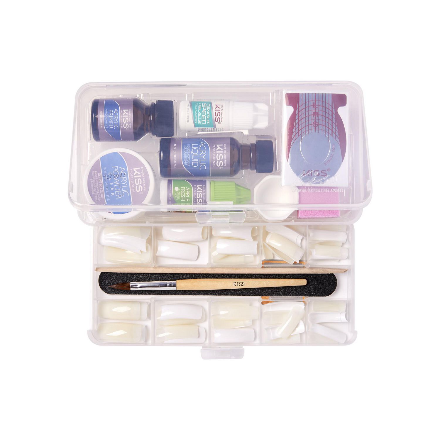 Nail Kit Set Acrylic Gel Manicure Powder Permanent Full Nails Tools Art  Glitter - DR Trouble