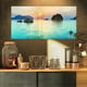 Designart Panorama du lever du soleil Art mural sur toile – image 3 sur 4