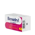 thumbnail image 4 of Benadryl Allergy Medicine, 25mg, 60 Caplets, 4 of 6