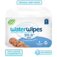 thumbnail image 2 of WaterWipes Sensitive Baby Wipes Value Pack, 2 of 9