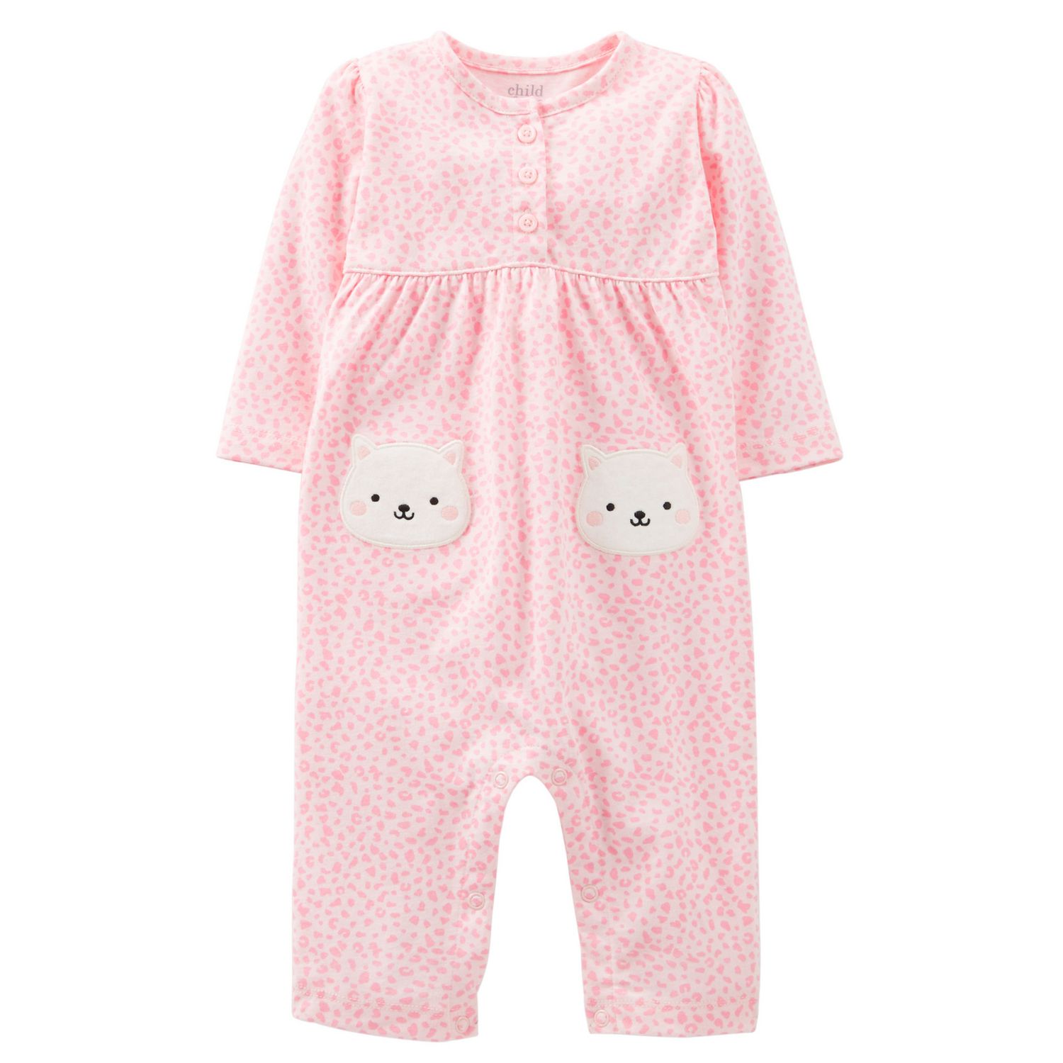 Combinaison Sans Pieds 1 Piece Pour Bebe Fille Child Of Mine Made By Carter S Walmart Canada